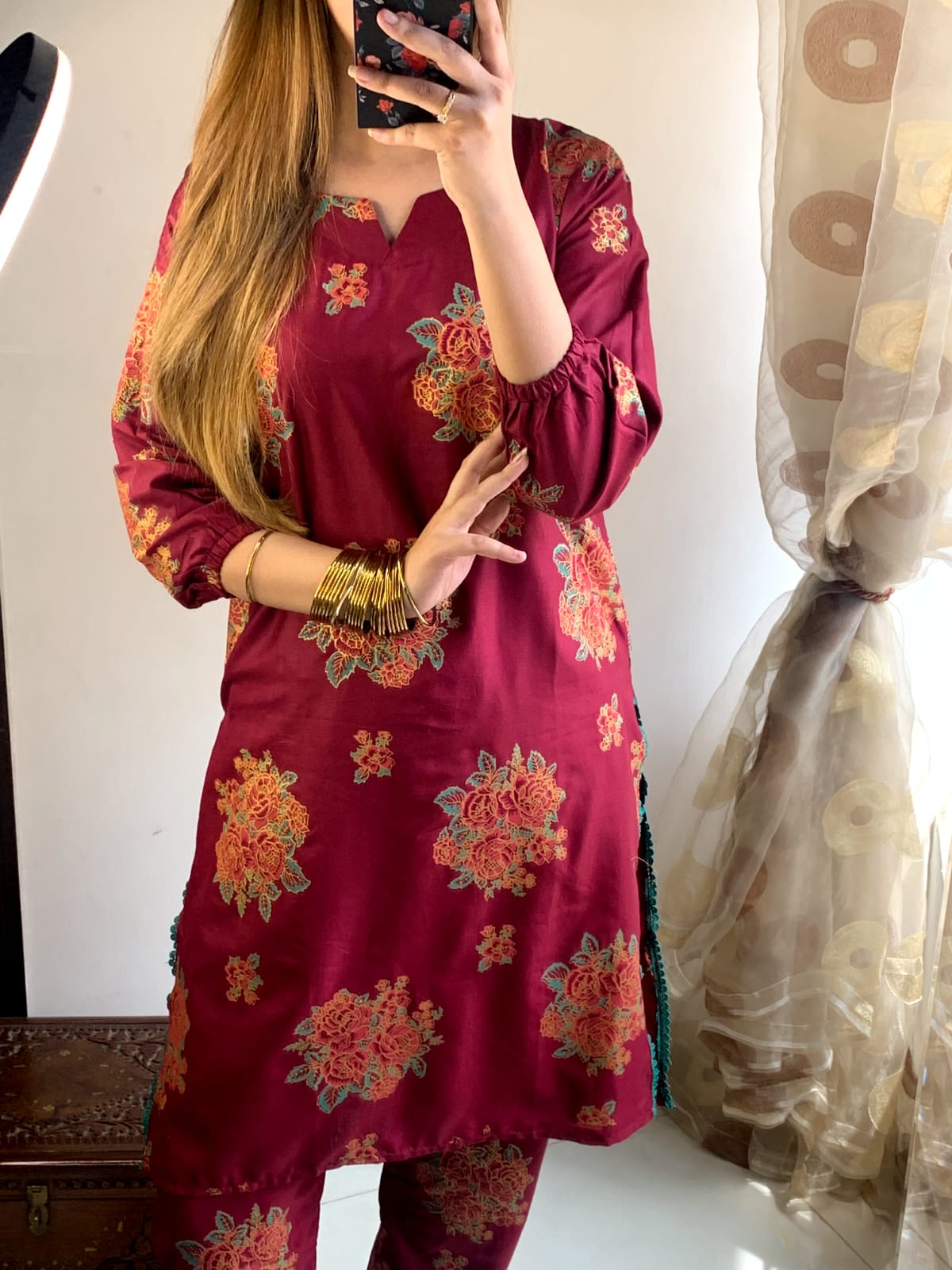 New Gulaab Print Dress – Chic Floral Pattern for Every Occasion