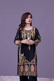 "Digital Block Printed Stitched Kurta & Trouser"